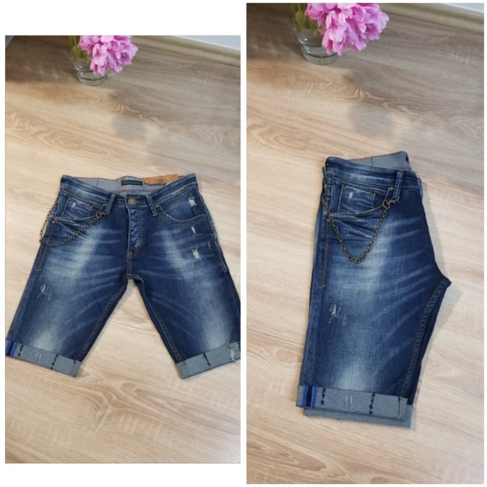 Blugi barbat scurti modele noi foto mare Blugi barbat scurti modele noi foto mare