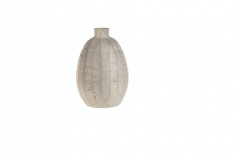 Vaza ceramica Atmosphere Light Grey, H 25 cm foto