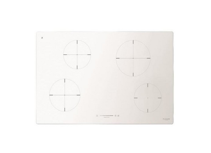 Plita incorporabila Fulgor Milano CH 804 ID TS WH 80 cm inductie 4 zone gatit Sticla alba foto mare Plita incorporabila Fulgor Milano CH 804 ID TS WH 80 cm inductie 4 zone gatit Sticla alba foto mare