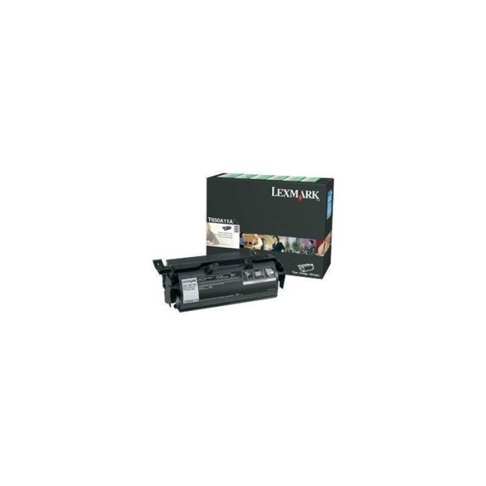 Toner Lexmark T650A11E return Black foto mare Toner Lexmark T650A11E return Black foto mare