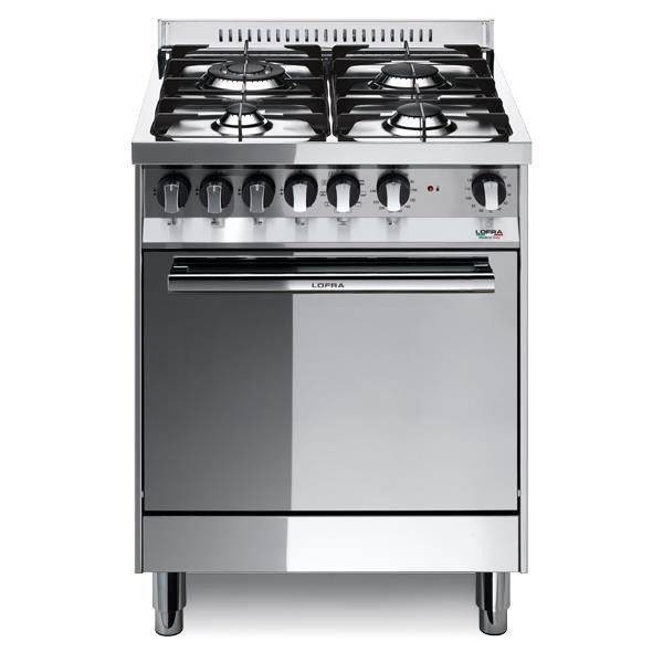 Aragaz Lofra Maxima M66GV/C Gaz, 4 arzatoare Grill electric Timer Aprindere electronica Cuptor pe gaz Inox foto mare Aragaz Lofra Maxima M66GV/C Gaz, 4 arzatoare Grill electric Timer Aprindere electronica Cuptor pe gaz Inox foto mare