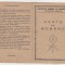 bnk div Societatea Romana de Stenografie - carte de membru 1947