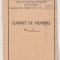 bnk div CCS CAR - carnet de membru 1965