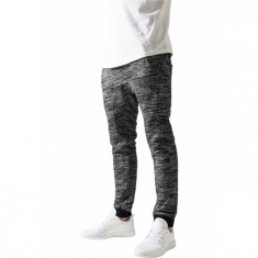 Pantaloni trening slim Urban Classics negru-gri foto