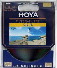 Filtru Hoya CPL, polarizare circulara, 77mm 77 mm, nou foto