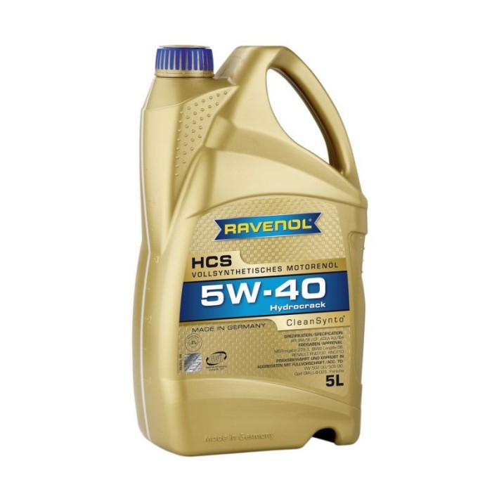 Ulei motor Ravenol HCS 5W-40 5L Ulei motor Ravenol HCS 5W-40 5L