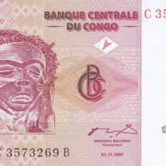 Bancnota Congo 10 Centime 1997 - P82 UNC