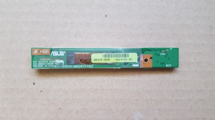 Invertor Display:Asus X59SL,X59S,X59SR,X59GL,M51V,X50N,F9S,X51L,X53K,X59K foto mare Invertor Display:Asus X59SL,X59S,X59SR,X59GL,M51V,X50N,F9S,X51L,X53K,X59K foto mare