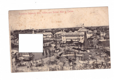 CP Bucuresti - Expozitia Nationala 1906, circulata, dantelata foto