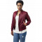 Geaca bomber primavara femei Urban Classics rosu burgundy