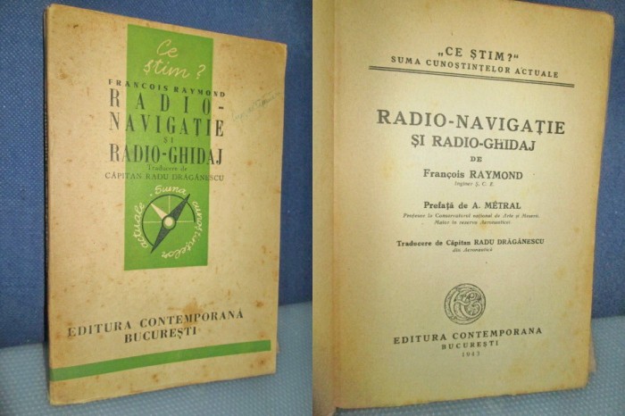 F.Raymond-RadioNavigatie-1943. Marimi 18_12cm-126 pagini. F.Raymond-RadioNavigatie-1943. Marimi 18_12cm-126 pagini.