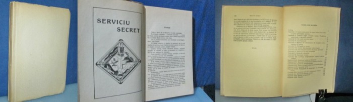 Helicon-Serviciul Secret, editie inainte de razboi. foto mare Helicon-Serviciul Secret, editie inainte de razboi. foto mare