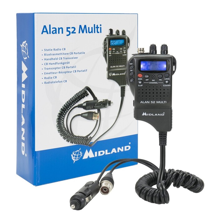 Aproape nou: Statie radio CB portabila Midland Alan 52 Multi Romania Cod C480.18 foto mare Aproape nou: Statie radio CB portabila Midland Alan 52 Multi Romania Cod C480.18 foto mare