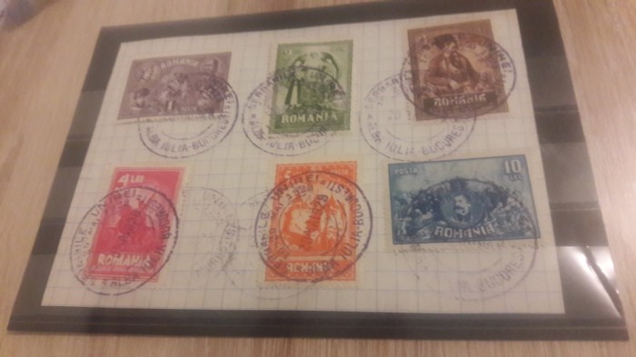 1929 Lp 82 serie cu stampila de ocazie 1929 Lp 82 serie cu stampila de ocazie