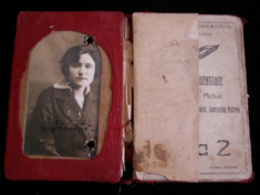 BDA S2 - CARNET DE IDENTITATE CFR - EMIS IN ANUL 1925 - PIESA DE COLECTIE foto