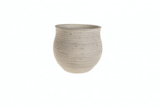 Ghiveci ceramic Atmosphere Light Grey, O 19,5 cm foto