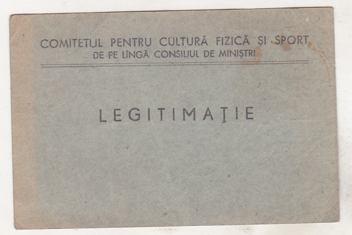 bnk div CCFS - Legitimatie - 1955