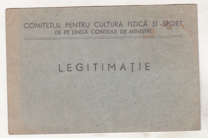 bnk div CCFS - Legitimatie - 1955