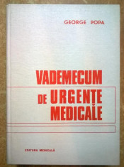 George Popa - Vademecum de urgente medicale foto