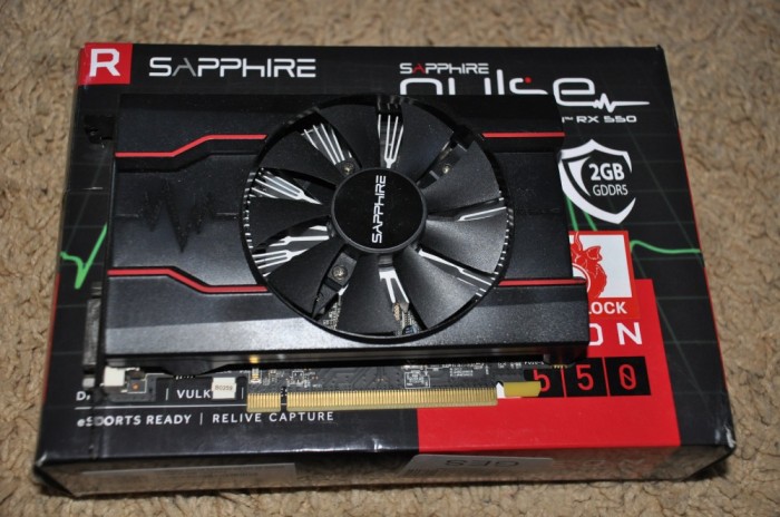 Placa video Gaming AMD RX 550,2Gb,DDR5 foto mare Placa video Gaming AMD RX 550,2Gb,DDR5 foto mare