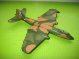 8508- Avion Vanatoare PQ-878 vintage- vechi material duraluminiu solid rezistent