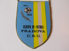 Fanion fotbal - PRAHOVA CSU PLOIESTI (aniversare 75 de ani 1911/1986) foto