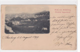 SIGHISOARA LITHO,CIRCULATA 1899,ROMANIA.