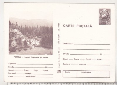 bnk cp - Predeal - Hotelul Caprioara si terasa - necirculata - marca fixa foto