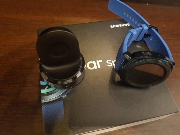 Ceas smartwatch Samsung Gear Sport, Blue Ceas smartwatch Samsung Gear Sport, Blue