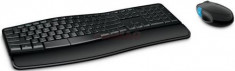 Kit Tastatura si Mouse Wireless Microsoft Sculpt Comfort Desktop foto