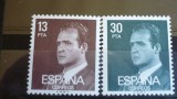 SPANIA 1981 &ndash; REGELE JUAN CARLOS I, serie nestampilata AF3, Nestampilat