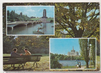 bnk cp - Bucuresti - Vedere - circulata - marca fixa foto