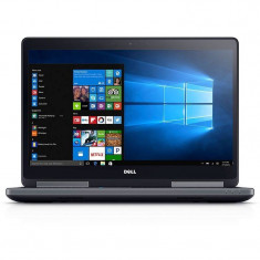 Laptop Dell Precision 7720 17.3 inch FHD Intel Core i7-7820HQ 8GB DDR4 1TB HDD 256GB SSD Windows 10 foto