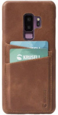 Protectie Spate Krusell Sunne 2 Card KRS61270 pentru Samsung Galaxy S9 Plus (Maro) foto