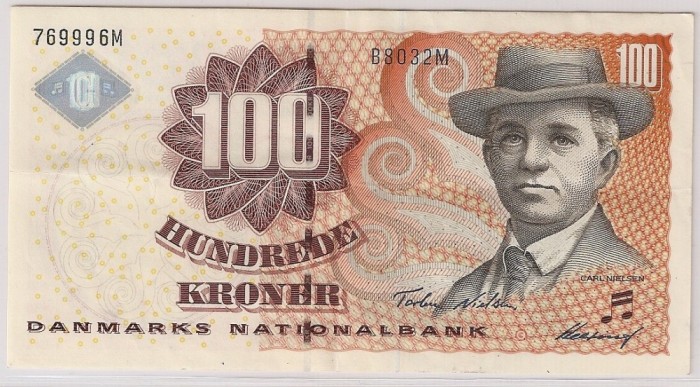 DANEMARCA 100 KRONER ND(2002) XF