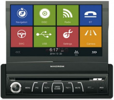 Player DVD auto Macrom M-DVD6560, 4x45W, Touchscreen 7inch, USB, Bluetooth, Navigatie GPS foto