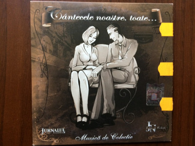 cantecele noastre toate cd disc selectii muzica pop usoara populara slagare VG+ foto