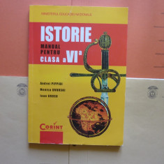 Istorie, manual pentru clasa a VI-a