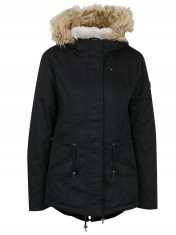 Geaca parka neagra cu blana ONLY New Lorca foto