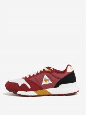 Pantofi sport bordo pentru femei - Le Coq Sportif Omega Techlite foto