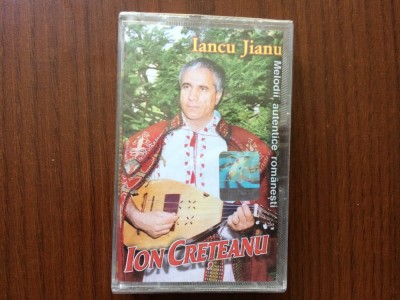 ion creteanu cobza melodii autentice romanesti iancu jianu caseta audio sigilata foto