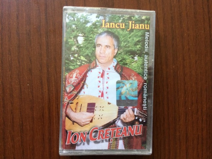 ion creteanu cobza melodii autentice romanesti iancu jianu caseta audio sigilata
