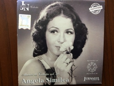 angela similea cd disc selectii muzica usoara pop colectia jurnalul national VG+ foto