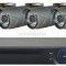Kit supraveghere video PNI House IPMAX POE ONE 720P - NVR IP ONVIF si 4 camere HD cu IP 1.0 MP, PoE