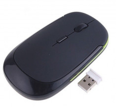 mouse wireless ultra slim foarte subtire Mini USB 2.4GHz foto