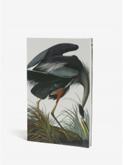 Carnet alb format A5 cu print - Magpie Heron foto