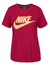 Tricou roz cu logo Nike pentru femei foto