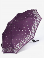 Umbrela mov pliabila cu buline pentru femei - Doppler foto