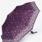 Umbrela mov pliabila cu buline pentru femei - Doppler