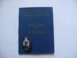 Carnet de membru si insigna AVSAP 1958